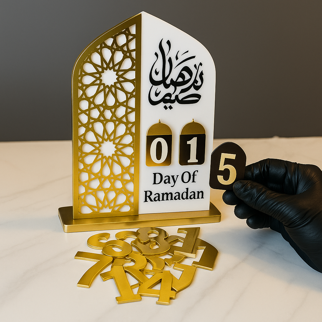PREMIUM ACRYLIC - RAMADAN CALENDAR ELEGANT HOME DECOR & GIFT