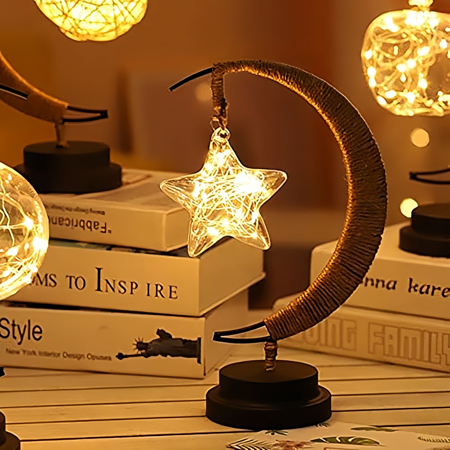 LED LAMP STAR MOON